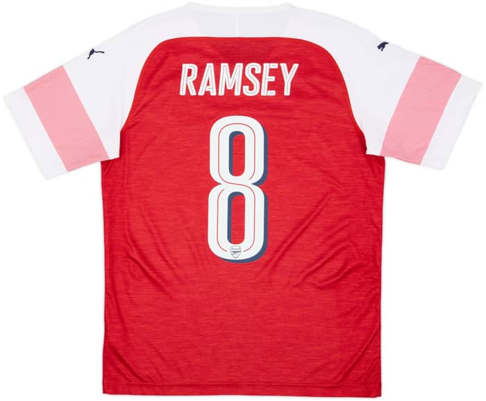 2018-19 Arsenal Home Shirt Ramsey #8 - 8/10 - (M)