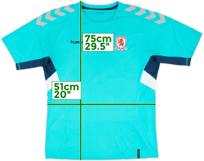 2018-19 Middlesbrough Hummel Training Shirt - 6/10 - (L)