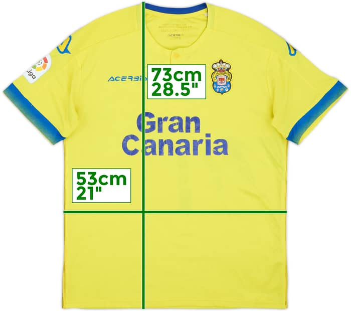 2018-19 Las Palmas Home Shirt - 5/10 - (L)