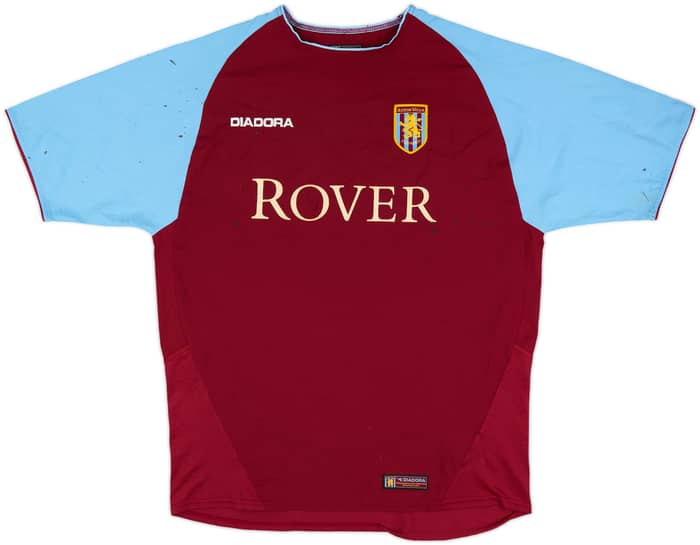 2003-04 Aston Villa Home Shirt - 4/10 - (M)