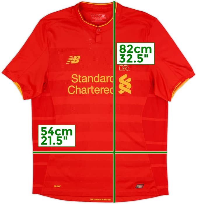 2016-17 Liverpool Home Shirt - 5/10 - (L)