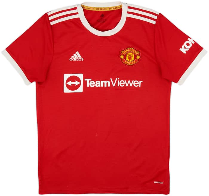 2021-22 Manchester United Home Shirt - 5/10 - (M)