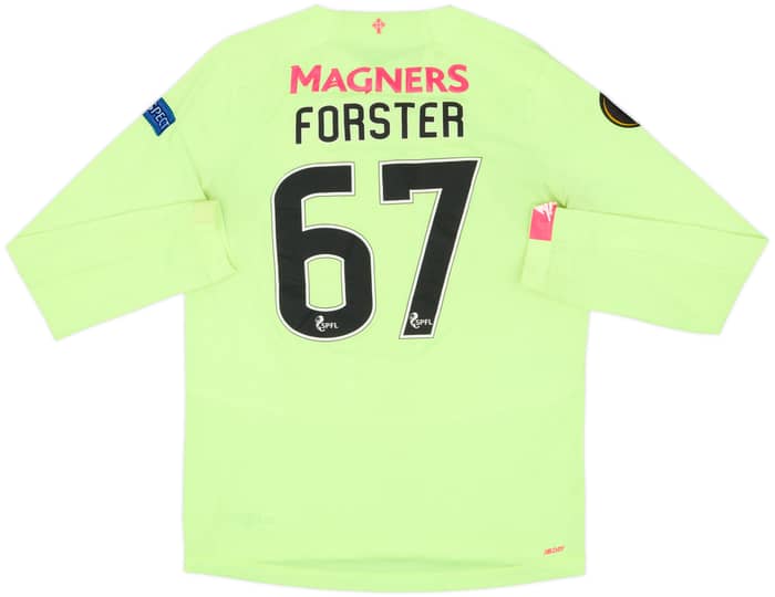 2019-20 Celtic GK Shirt Forster #67 - 6/10 - (M)
