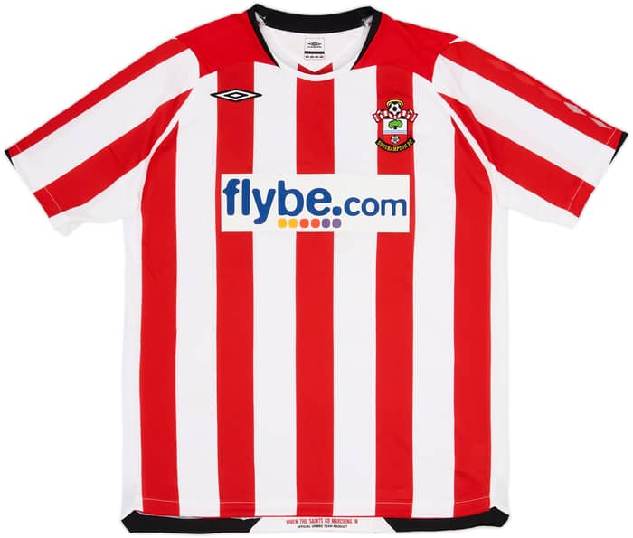 2008-10 Southampton Home Shirt Diz #60 - 5/10 - (XL)