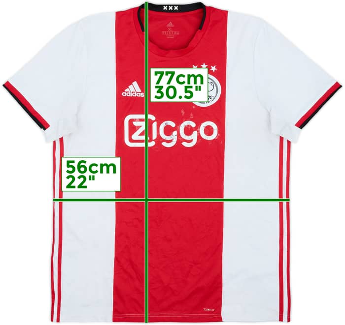 2019-20 Ajax Home Shirt - 4/10 - (XL)