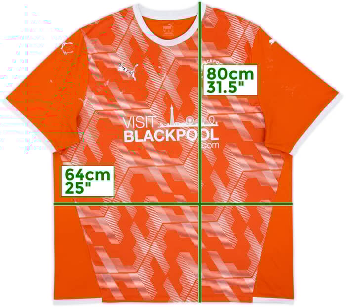 2021-22 Blackpool Home Shirt - 4/10 - (3XL)