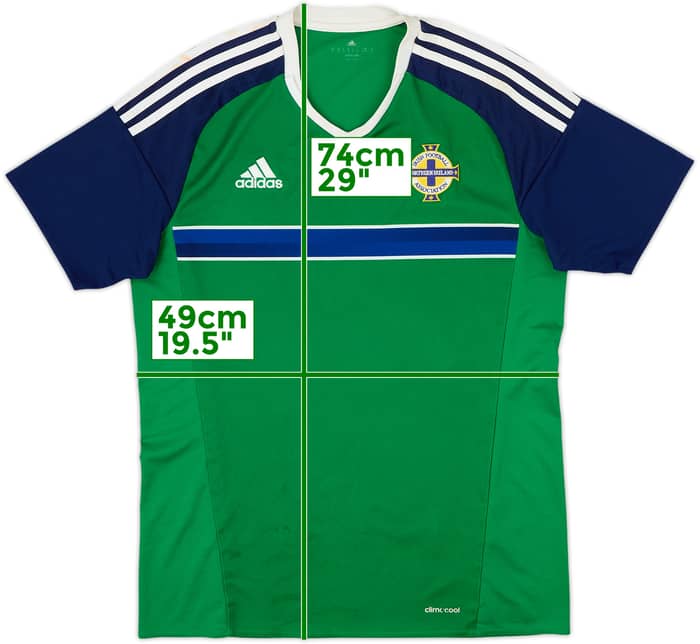 2016-17 Northern Ireland Home Shirt - 5/10 - (M)