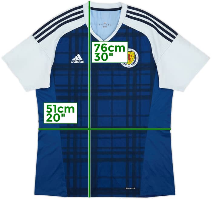 2015-17 Scotland Home Shirt - 5/10 - (L)