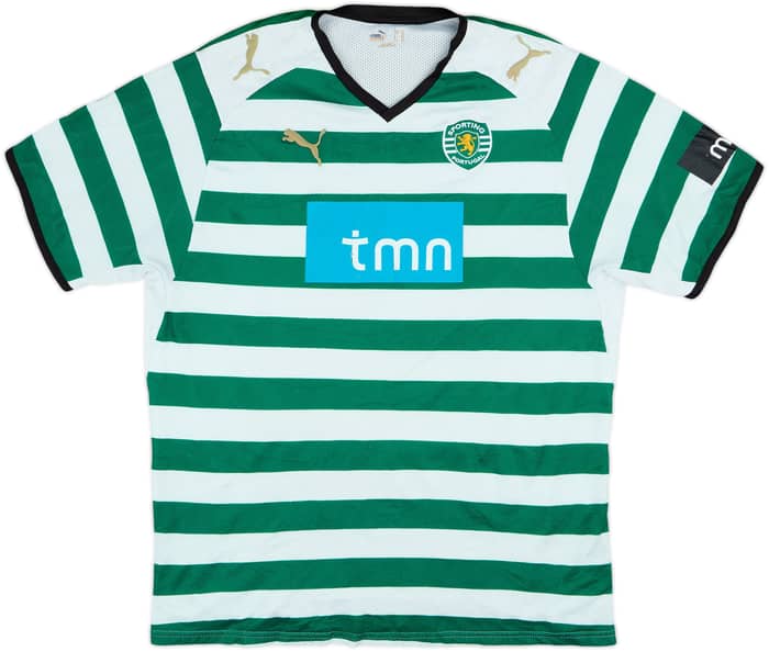 2008-09 Sporting CP Home Shirt - 7/10 - (XL)