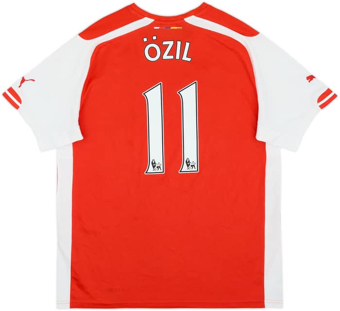 2014-15 Arsenal Home Shirt Ozil #11 - 5/10 - (L)