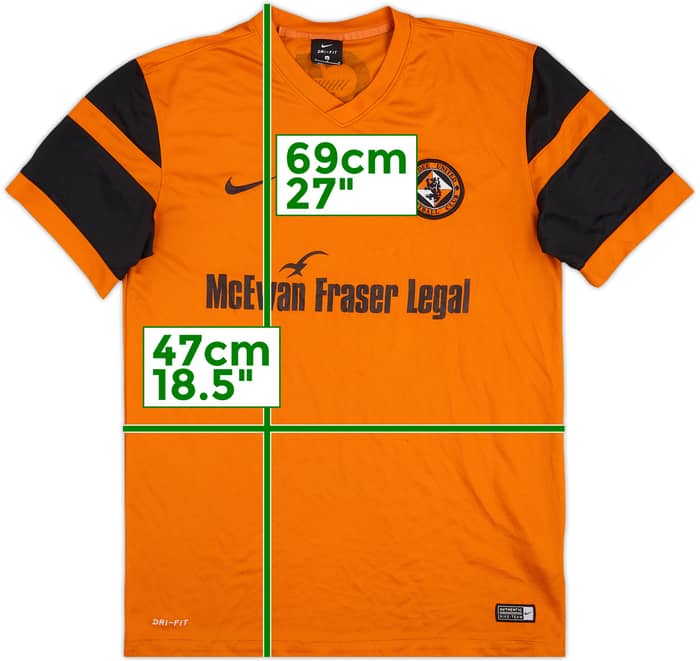2016-17 Dundee United Home Shirt - 7/10 - (M)