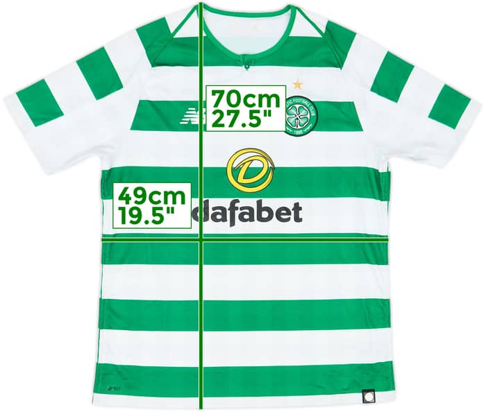 2018-19 Celtic Home Shirt - 6/10 - (M)