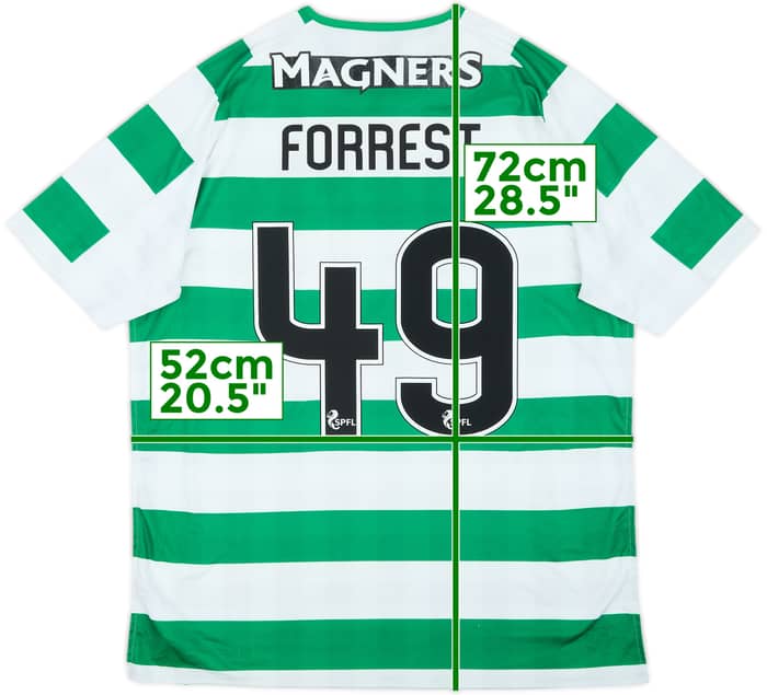 2018-19 Celtic Home Shirt Forrest #49 - 6/10 - (M)