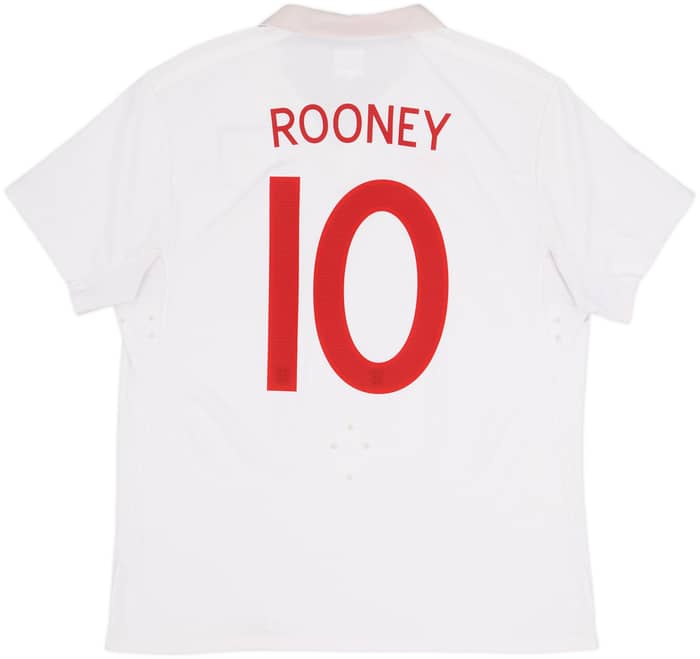 2009-10 England Home Shirt Rooney #10 - 5/10 - (L)