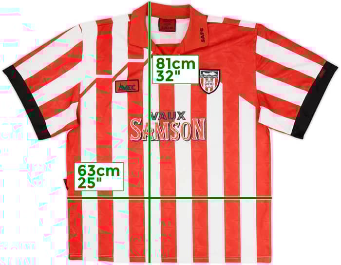1994-96 Sunderland Home Shirt - 6/10 - (XL)
