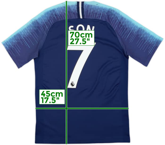 2018-19 Tottenham Away Shirt Son #7 - 7/10 - (S)