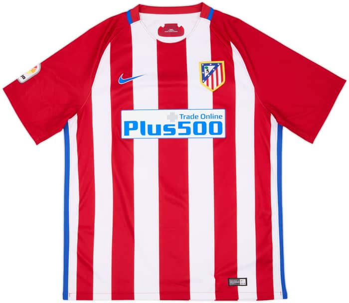 2016-17 Atletico Madrid Home Shirt Griezmann #7 - 8/10 - (L)