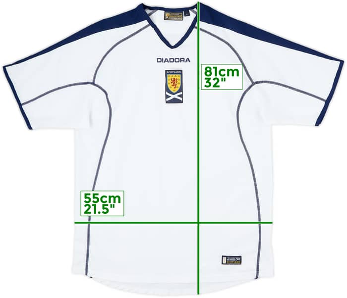 2003-05 Scotland Away Shirt - 8/10 - (M)