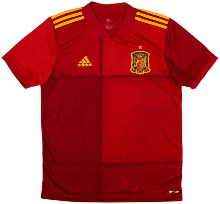 2020-21 Spain Home Shirt - 6/10 - (M)