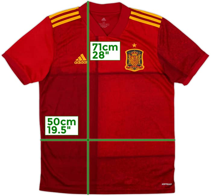 2020-21 Spain Home Shirt - 6/10 - (M)