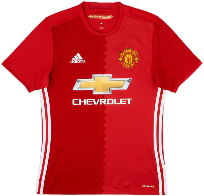 2016-17 Manchester United Home Shirt Ibrahimovic #9 - 6/10 - (S)