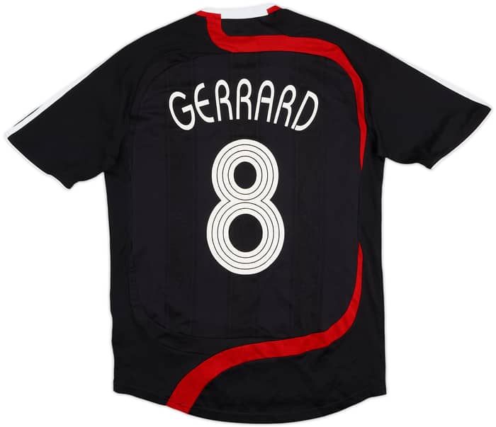 2007-08 Liverpool Tercera Camiseta Gerrard #8 - 7/10 - (S)