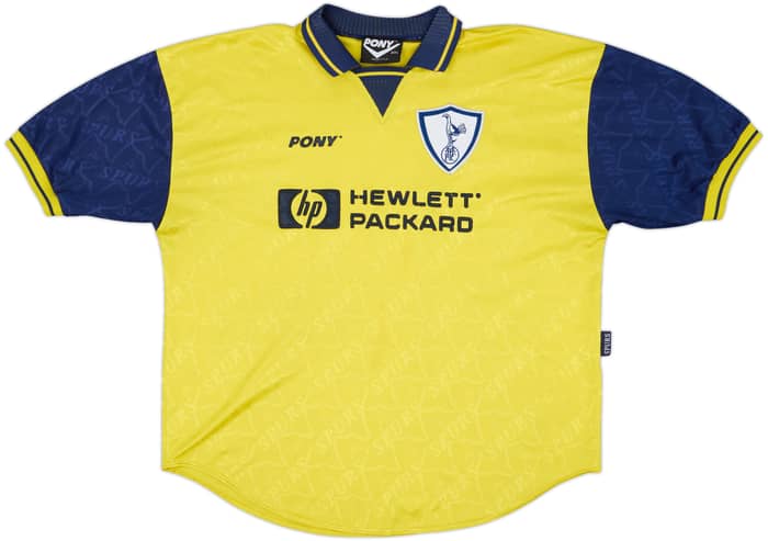 1995-97 Tottenham Third Shirt Sheringham #10 - 7/10 - (XXL)