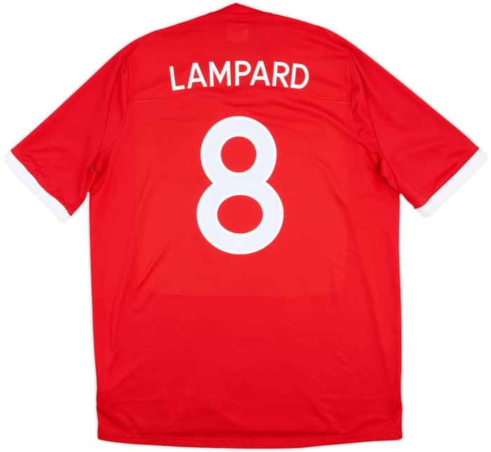2010-11 England 'South Africa' Away Shirt Lampard #8 - 8/10 - (XL)