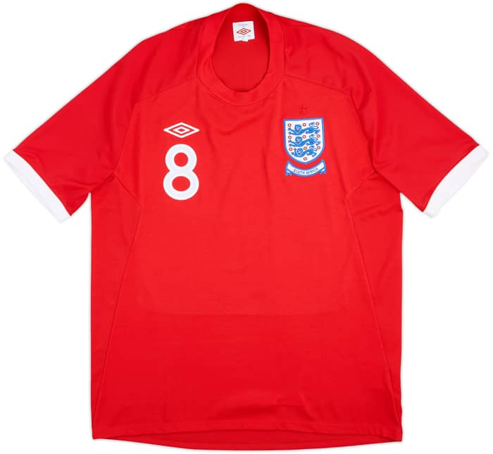 2010-11 England 'South Africa' Away Shirt Lampard #8 - 8/10 - (XL)