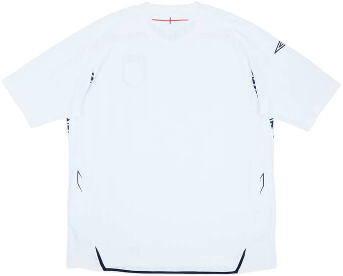 2007-09 England Home Shirt - 4/10 - (XXL)