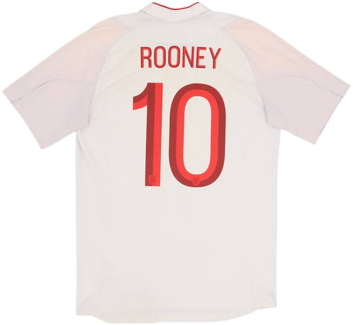 2012-13 England Home Shirt Rooney #10 - 4/10 - (M)