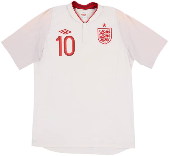 2012-13 England Home Shirt Rooney #10 - 4/10 - (M)