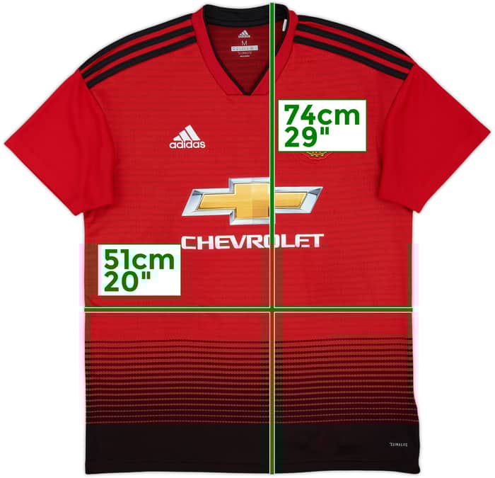 2018-19 Manchester United Home Shirt - 5/10 - (M)