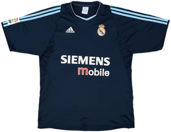 2003-04 Real Madrid Away Shirt Beckham #23 - 8/10 - (M)