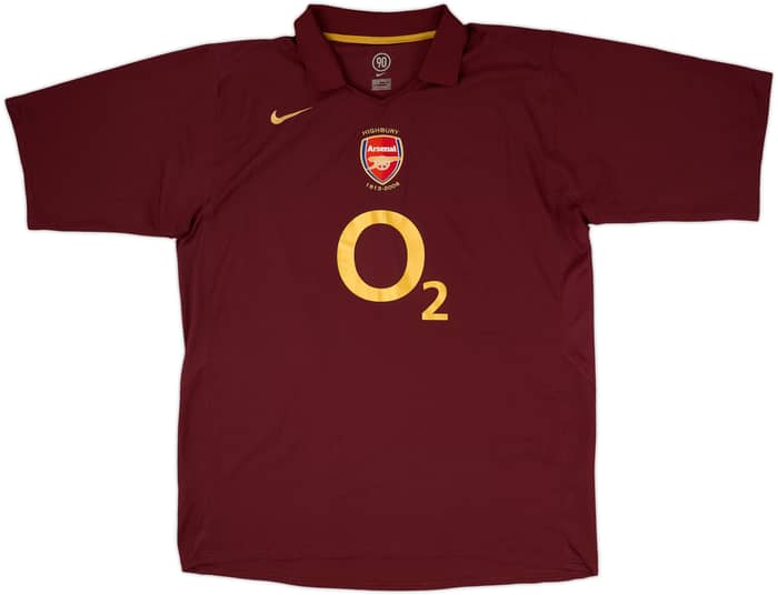 2005-06 Arsenal Home Shirt Henry #14 - 8/10 - (XXL)