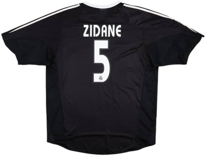 2003-04 Real Madrid Away Shirt Zidane #5 - 8/10 - (L)