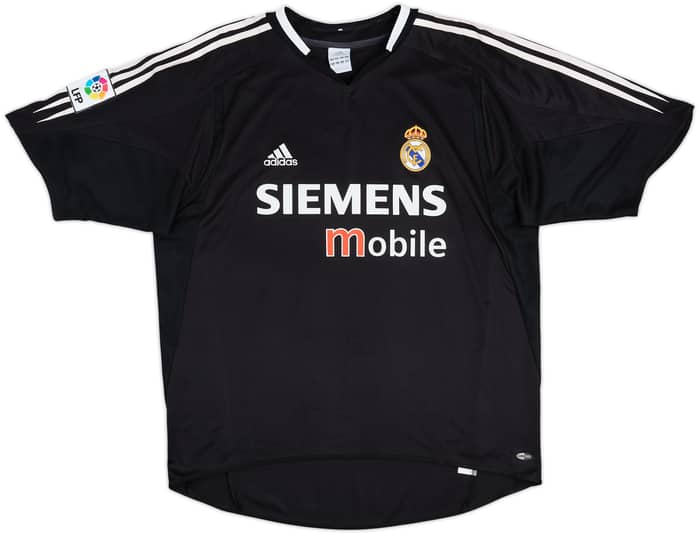 2003-04 Real Madrid Away Shirt Zidane #5 - 8/10 - (L)