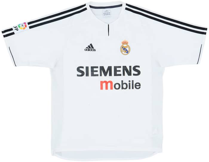 Camiseta de local del Real Madrid 2003-04 Zidane #5 - 6/10 - (S)
