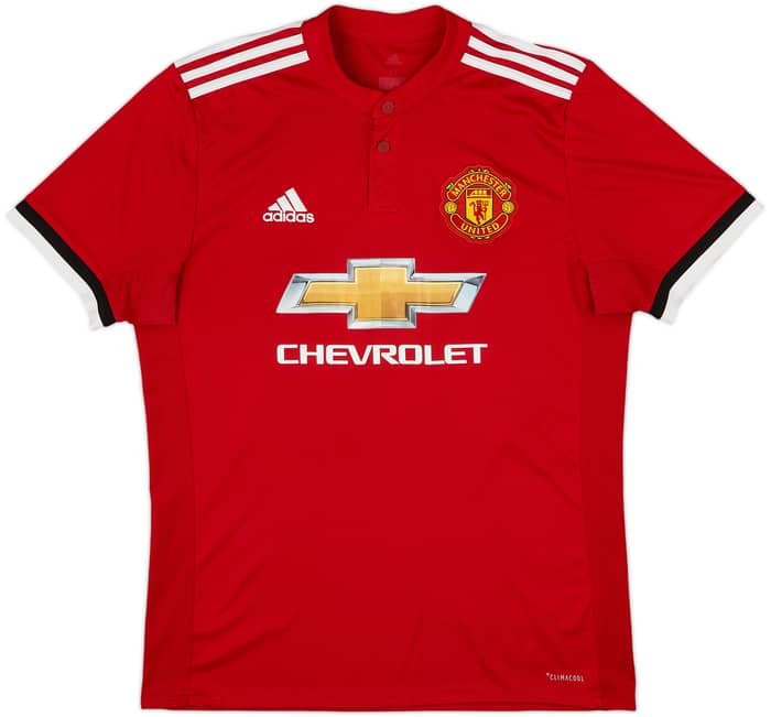 2017-18 Manchester United Home Shirt Ibrahimovic #10 - 6/10 - (M)