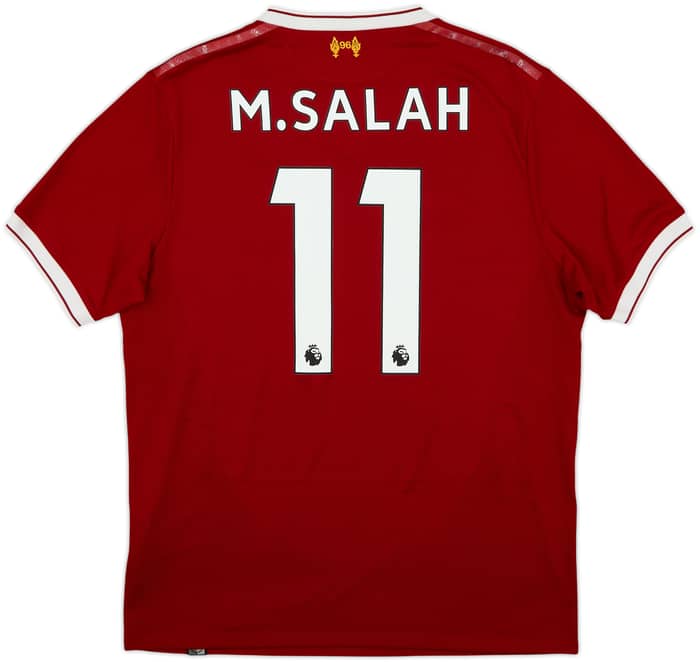 2017-18 Liverpool 125 Years Home Shirt M.Salah #11 - 6/10 - (M)