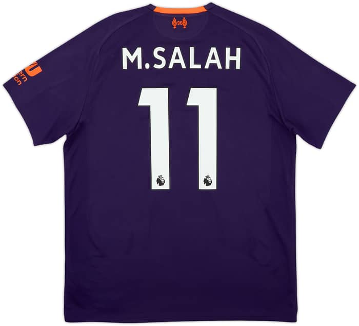 2018-19 Liverpool Away Shirt M.Salah #11 - 6/10 - (M)