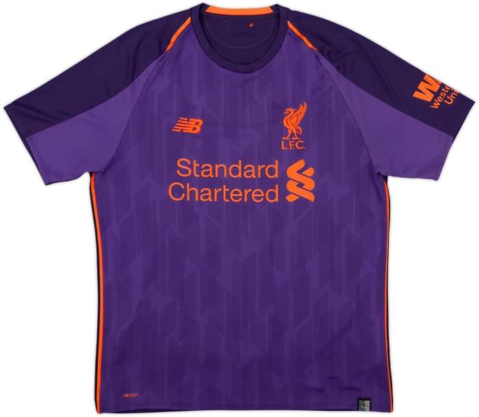 2018-19 Liverpool Away Shirt M.Salah #11 - 6/10 - (M)