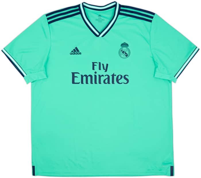2019-20 Real Madrid Third Shirt Benzema #9 - 9/10 - (XXL)