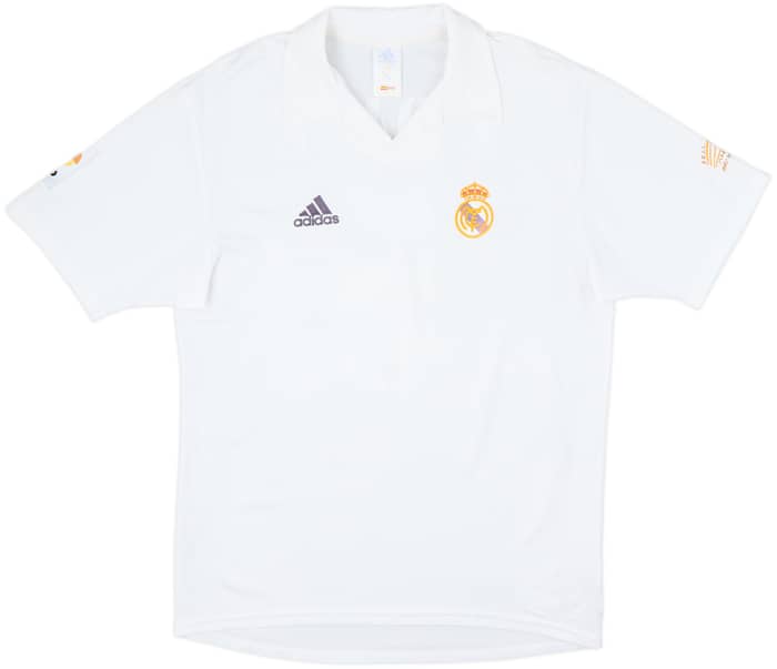 2001 Real Madrid Home Shirt Zidane #5 - 7/10 - (S)