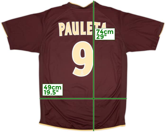 2006-07 Paris Saint-Germain Away Shirt Pauleta #9 - 8/10 - (M)