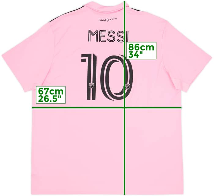 2023 Inter Miami Home Shirt Messi #10 - 7/10 - (XXL)
