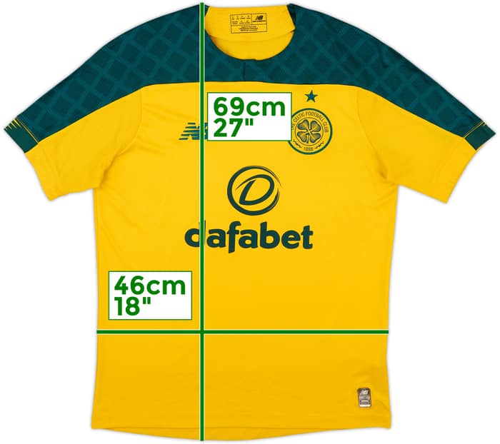 2019-20 Celtic Away Shirt - 7/10 - (S)