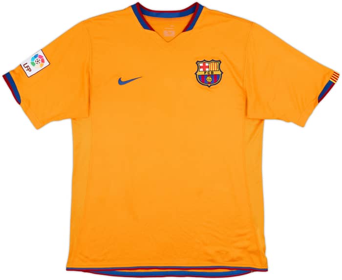 2006-08 Barcelona Camiseta Visitante Ronaldinho #10 - 9/10 - (M)