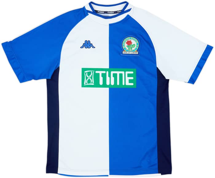 2000-02 Blackburn Rovers Home Shirt Duff #11 - 6/10 - (M)