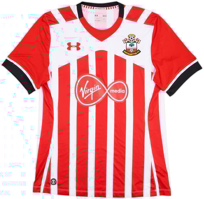 2016-17 Southampton Home Shirt Virgil #17 - 10/10 - (L)